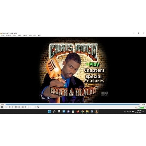 Chris Rock Bigger and Blacker DVD Show NR 1999 Comedy Good condition Tested - Picture 6 of 6
